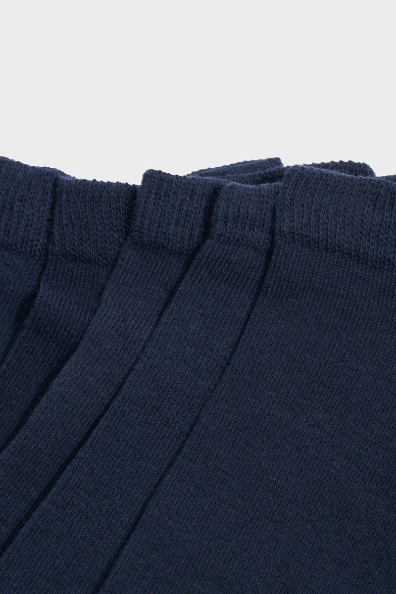DeFacto Multicolour Man Man 5 Piece Cotton Short Socks Casual - Image 3